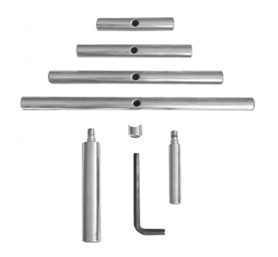 Juego cuatro soportes gubia