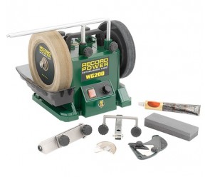 AFILADORA AL AGUA WG250-PK/A RECORD POWER