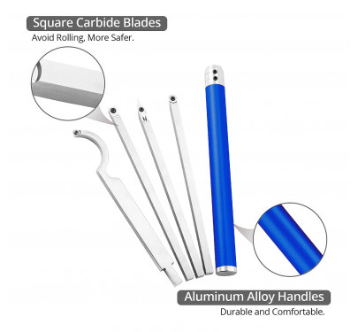 Set de Torneado en estuche WCS-SET6C/CT