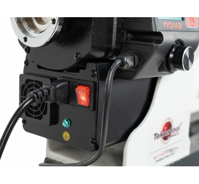 Torno para Madeira Nova Neptune Max 190 com Motor DVR