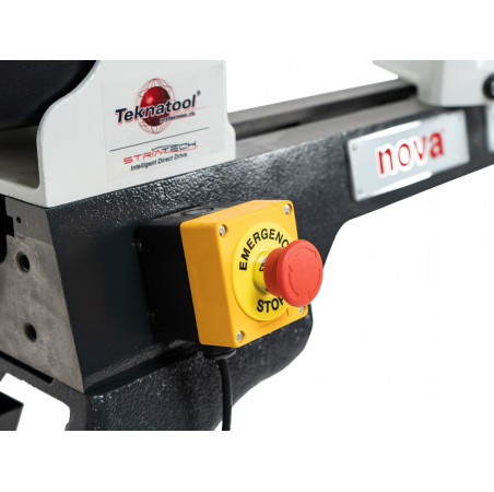 Torno para Madera DVR Nova Neptune Max 190 – Potente y Preciso