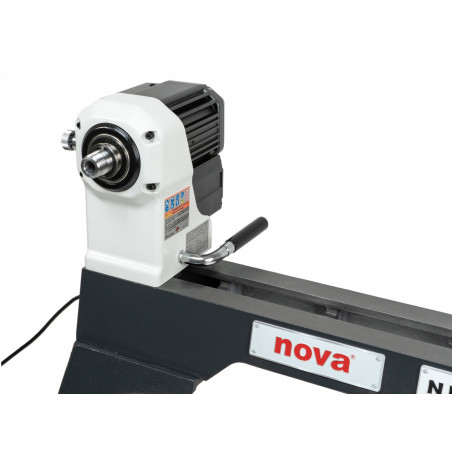 Torno para Madera DVR Nova Neptune Max 190 – Potente y Preciso