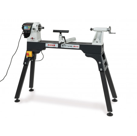 Torno para Madeira Nova Neptune Max 190 com Motor DVR