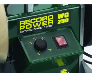 AFILADORA AL AGUA WG250-PK/A RECORD POWER 2