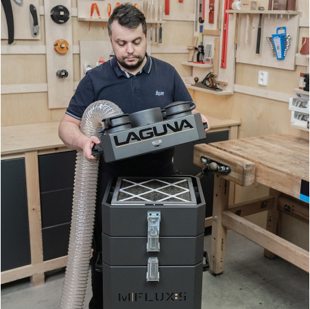 Filtro de Ar Laguna MFlux 5 – 750W, HEPA, Silencioso e Portátil