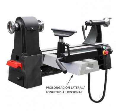 Torno para Madera MC 1421 VDA – 1,5 CV con Velocidad Variable y Visor Digital