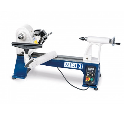 Torno de bancada MIDI 3 – Precisão e segurança profissional
