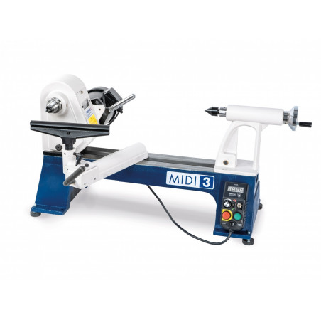 Torno de bancada MIDI 3 – Precisão e segurança profissional