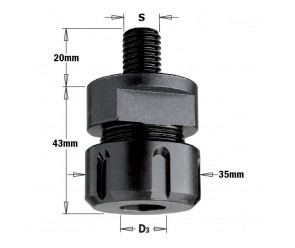 Porta-moinho "S" - M12