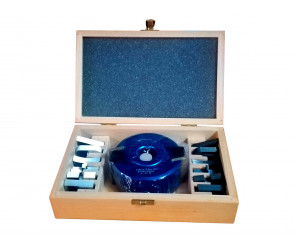 LOMB 100x40x30mm eje - Cabezal Tupi con 7 juegos cuchillas