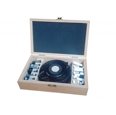 LOMB 120(158)x40x50mm eje - Cabezal Tupi con 7 juegos cuchillas