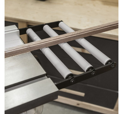 Mesa de rodillos de salida Laguna V10 | Apoyo preciso