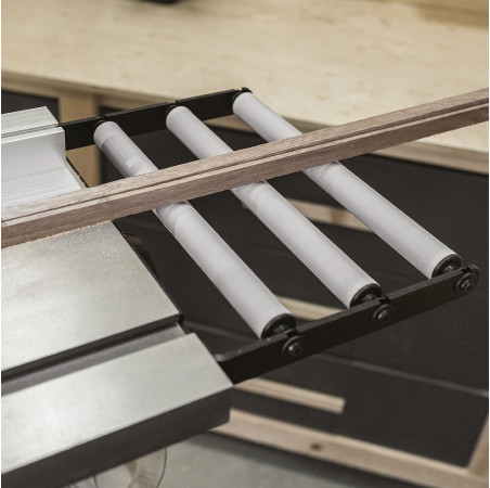 Mesa de rodillos de salida Laguna V10 | Apoyo preciso