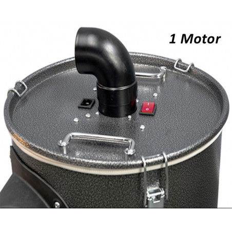 Aspirador Ciclónico 37L 1200W | Extração de Pó Madeira