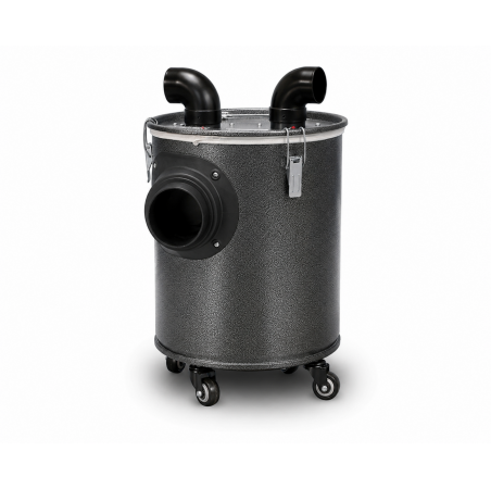 Aspirador Industrial 37L 2x1200W | Extração Madeira