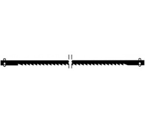 Saco de 5 cabelos com alfinete ref.410476